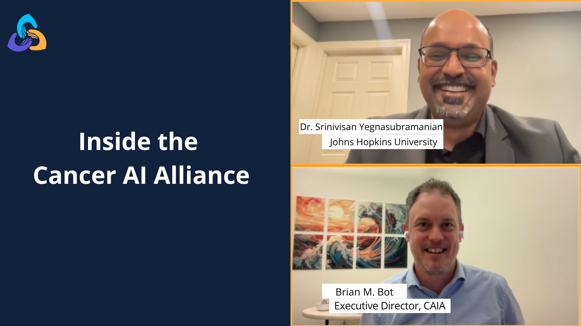 Inside the Cancer AI Alliance: Dr. Srinivasan Yegnasubramanian on a proactive vision of cancer care