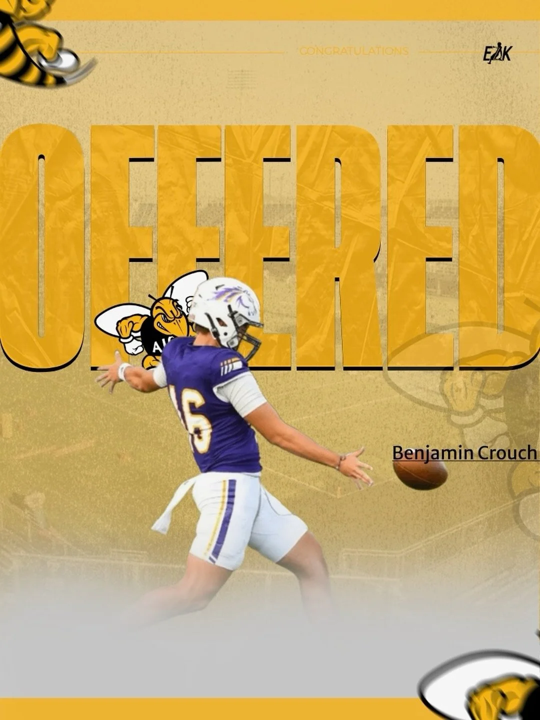 🚨Offer Alert🚨

Congratulations @bencrouch25 on your offer to AIC‼️