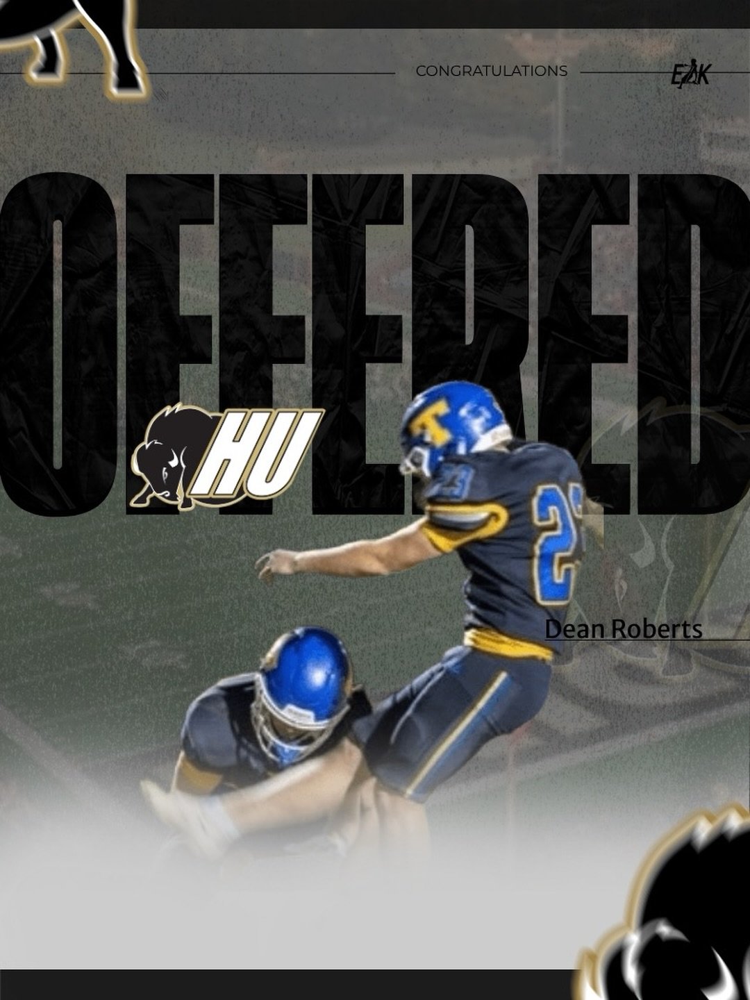 🚨Offer Alert🚨

Congratulations @deanroberts_23 on your DII scholarship to Harding‼️
