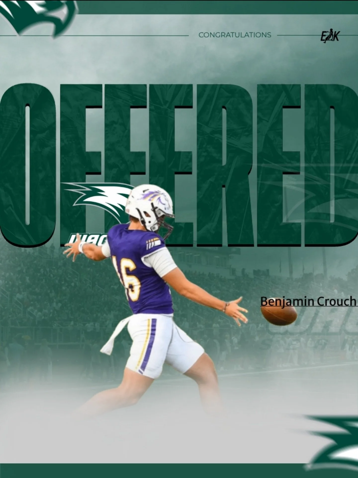 🚨Offer Alert🚨

Congratulations @bencrouch25 on your full scholarship offer to DI Wagner‼️