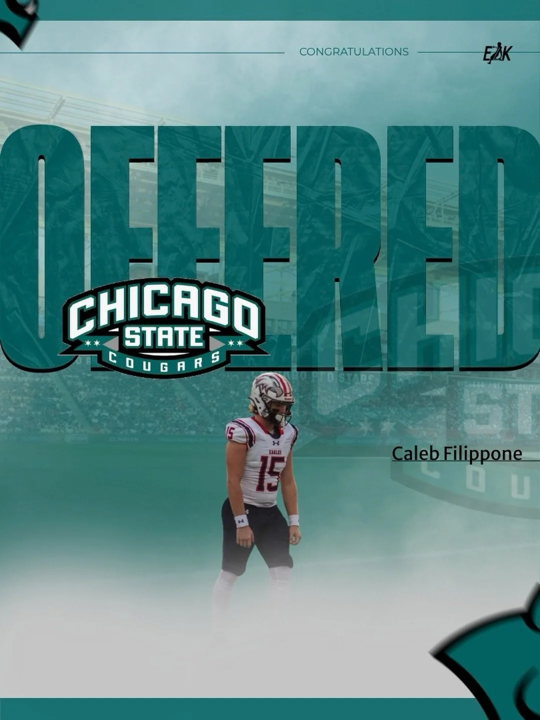🚨Offer Alert🚨

Congratulations @calebfilippone on your DI full scholarship offer to Chicago State‼️