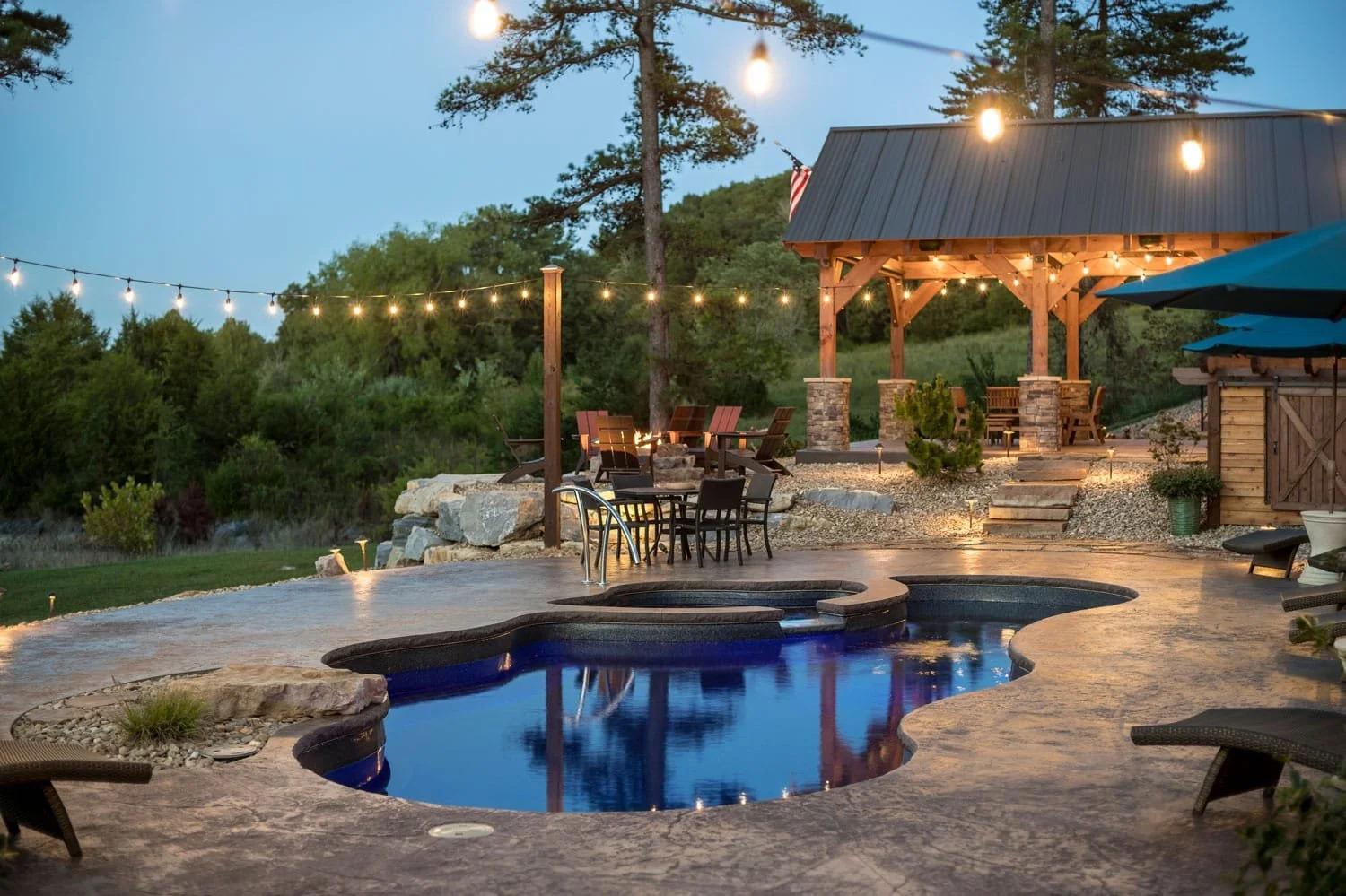 Latham Fiberglass Pool