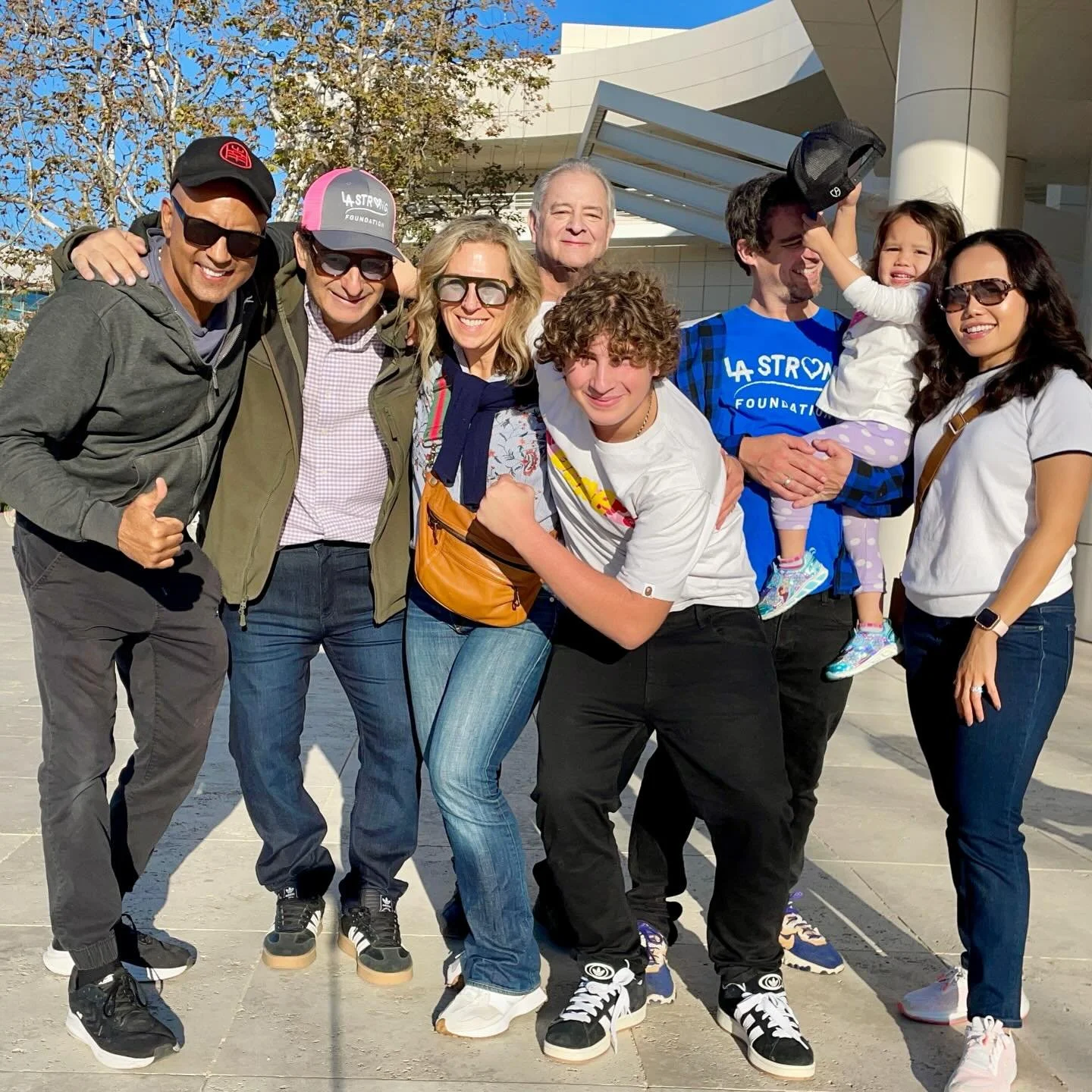 Our Happy 😃 Place With Our LA Family 😃 @gettymuseum 

We Love ❤️ LA!!! 

@lastrongfoundation is Proudly working together &ldquo;All For One LA&rdquo; to lead fire relief and disaster recovery initiatives. 

We connect, coordinate, communicate and c