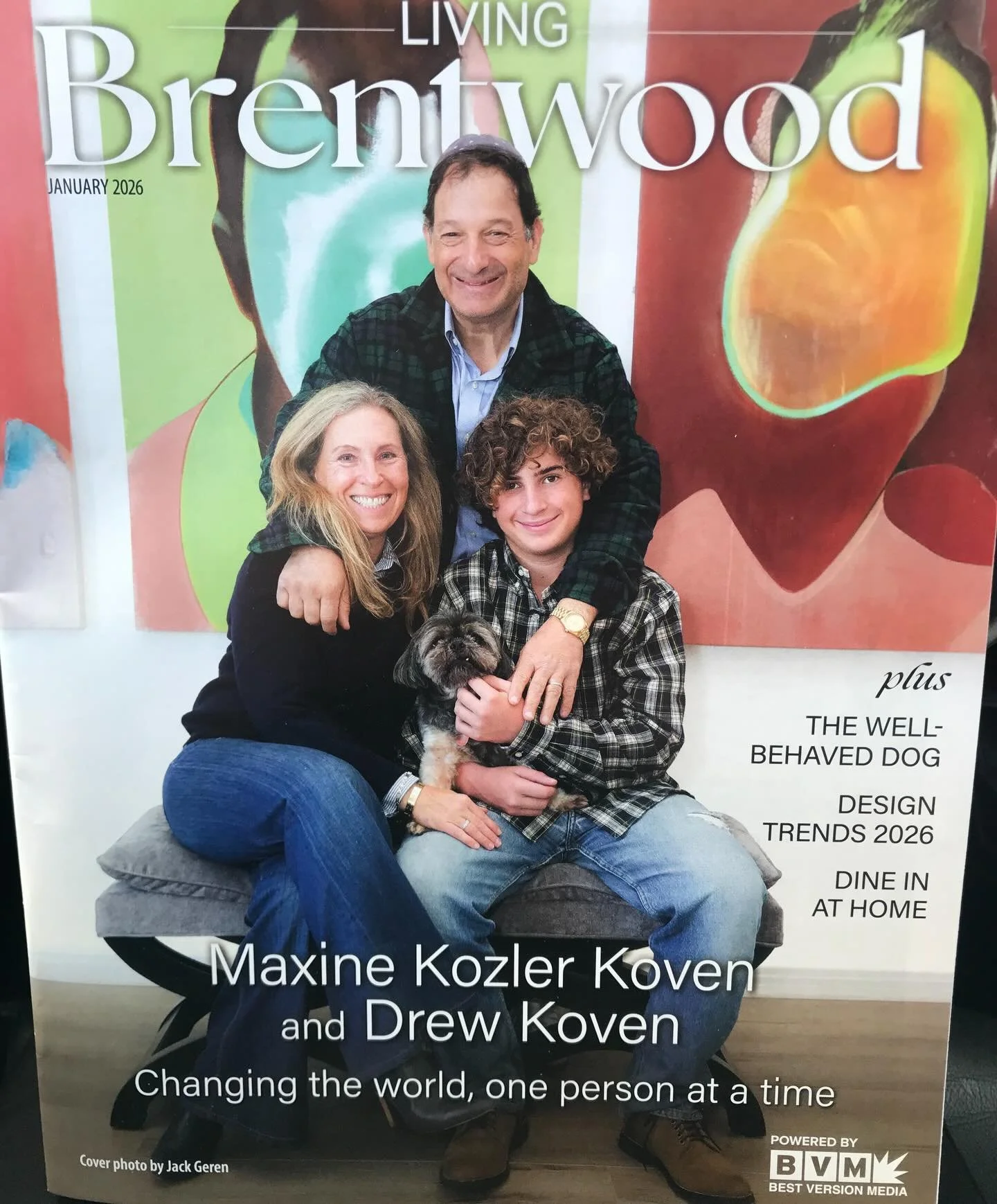 Thank you @carolelstein6 for featuring our family and @lastrongfoundation work this month in Living Brentwood Magazine 

@bestversionmedia 
@jacquelinefitzgerald Author 
gerenphotog Photo Credits

#lastrongfoundation 
#lastrong