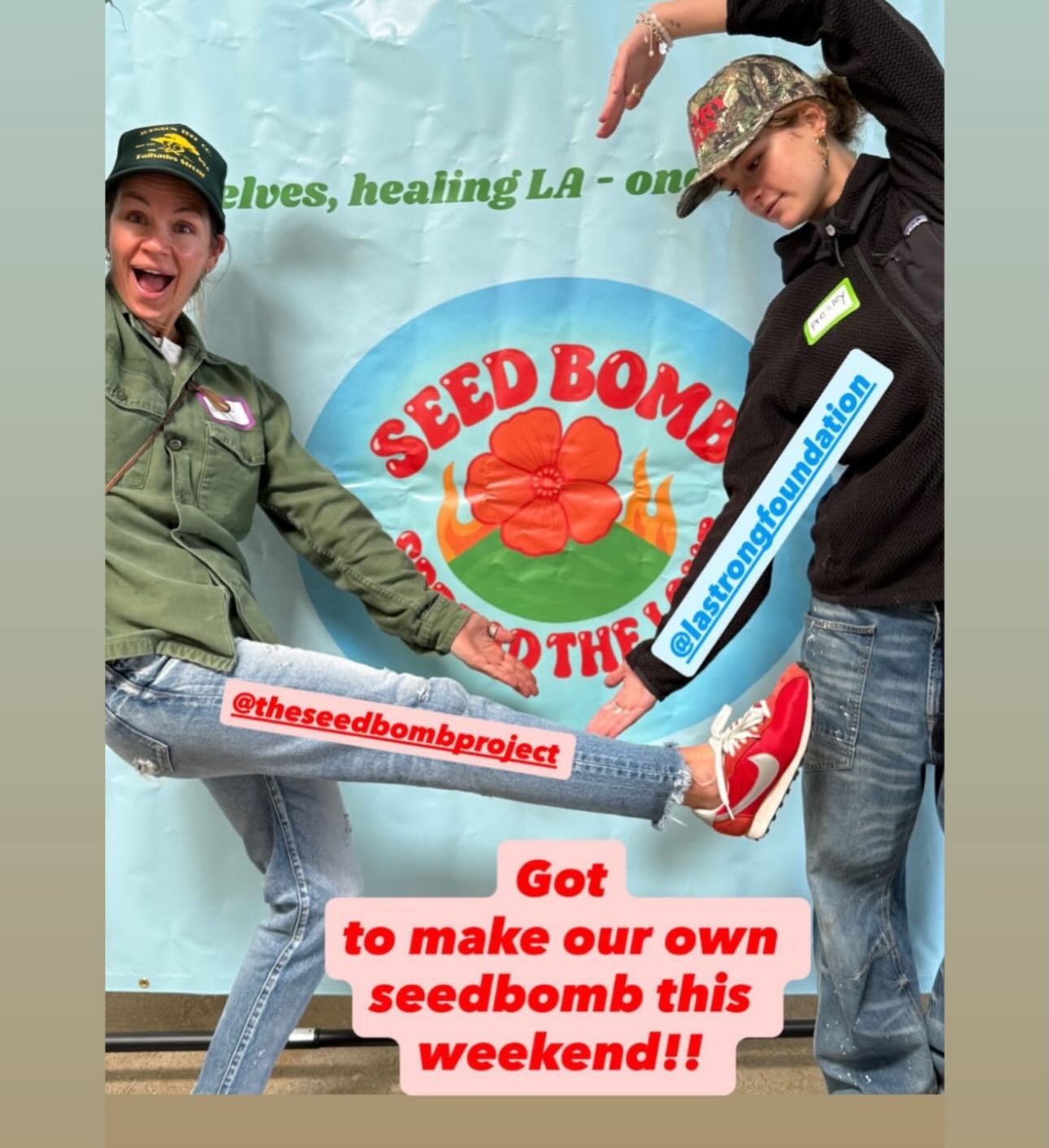 @lastrongfoundation is proud to support @theseedbombproject 

Thank you @johnsontreeco for your amazing friendship, partnership, work and support helping Fire Survivors rebuild back better. 

#lastrongfoundation 
#palistrong 
#lastrong 
#altadenastro