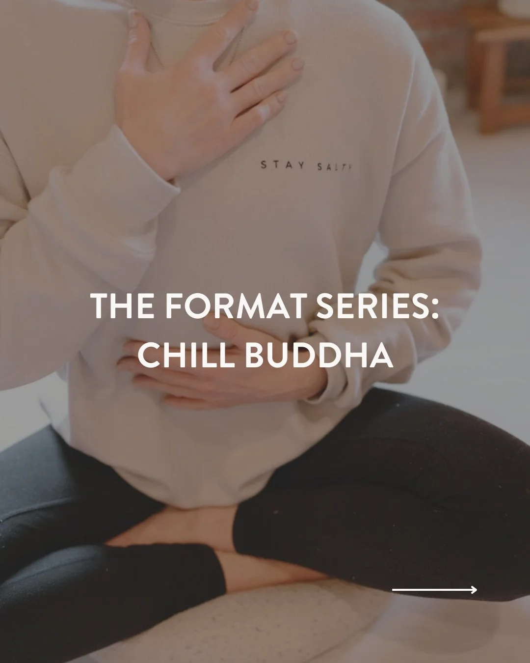Chill Buddha is your permission slip to slow all the way down. 🕊✨ Whether you&rsquo;re looking to release tension, reset your nervous system, or simply enjoy some intentional &ldquo;you time,&rdquo; this class is designed to nourish and restore from