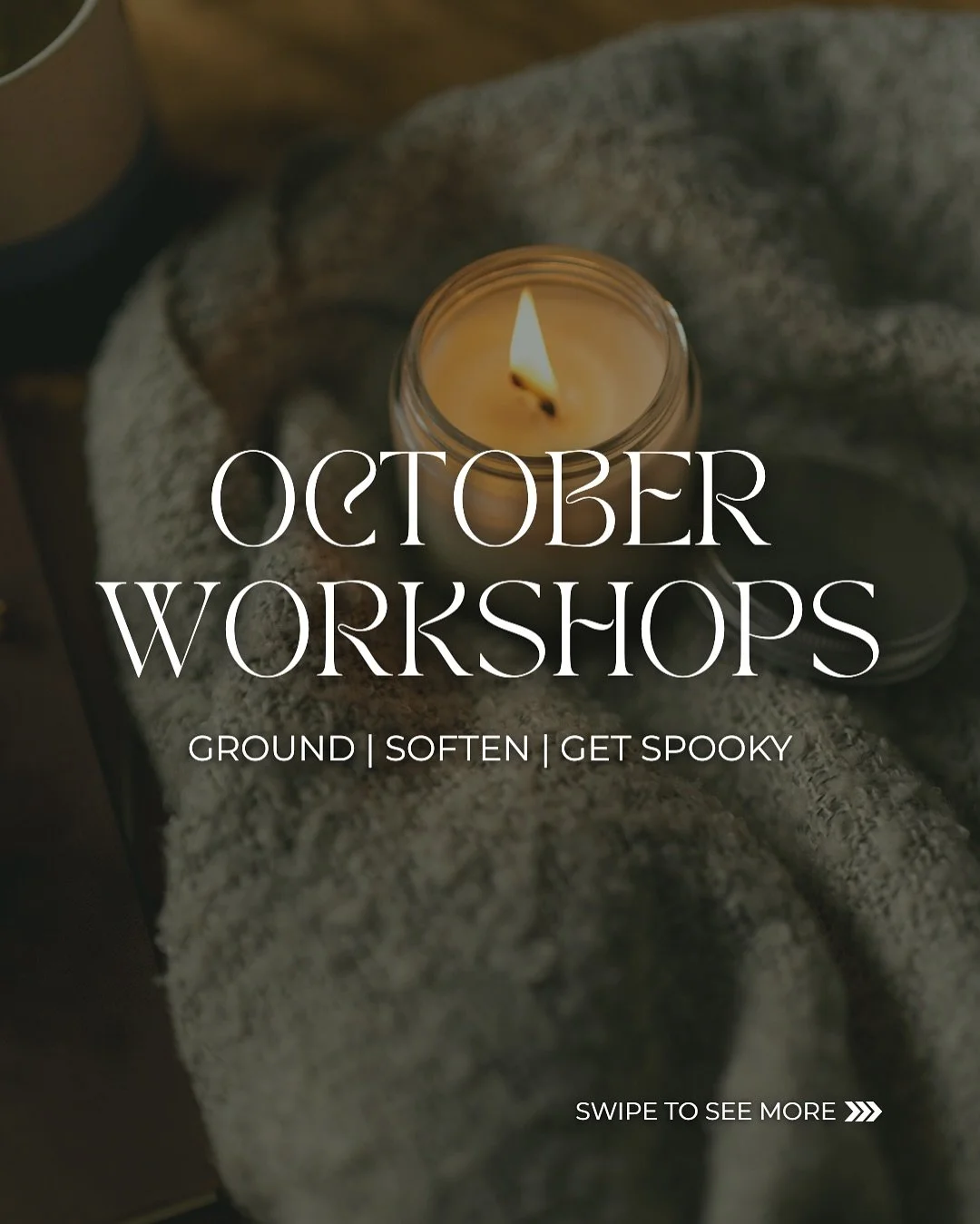 October magic has entered the chat ✨ Ground, soften, dance it out, and flow into spooky season with us 🕯️Which one will we see you at? Let us know in the comments👇

🕯️ Ground, Flow + Let Go with @maggiejuliafiorella | 10.11 at 3PM

🎶 Sound + Ener