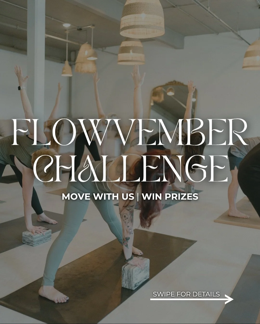 Our FLOWVEMBER challenge is almost here 🧘&zwj;♀️ This November, we&rsquo;re making it all about showing up for ourselves&mdash;and maybe winning some prizes 💛

Get ready to move more, feel good, connect with your Salty fam for a chance to win &mdas