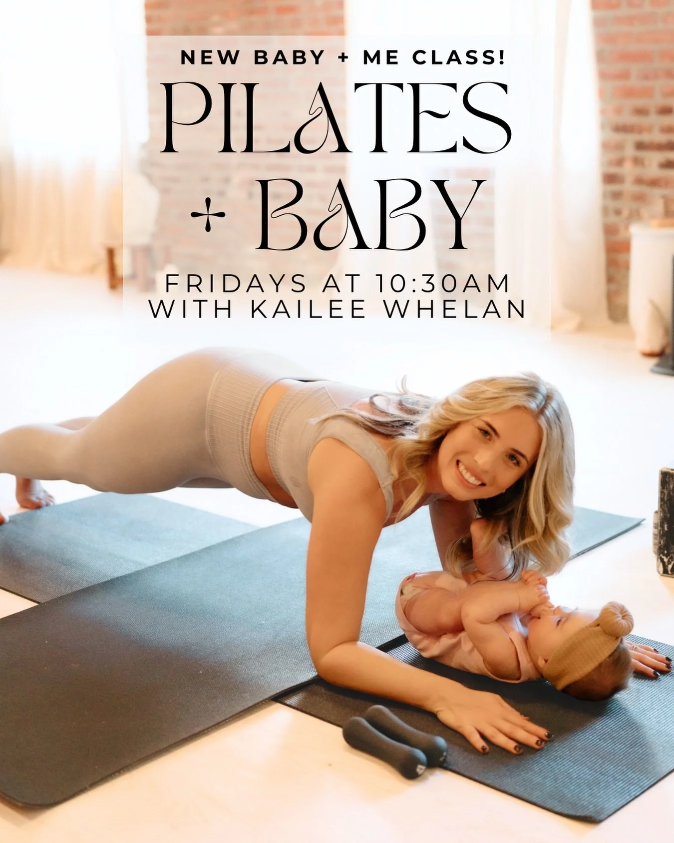 Mamas! This one&rsquo;s for you 🎉 Another Baby + Me class has been added to the schedule!

Join @corebykailee for Pilates + Baby on Fridays at 10:30am

Bring your little one right onto the mat with you for a mat based Pilates class and enjoy the com