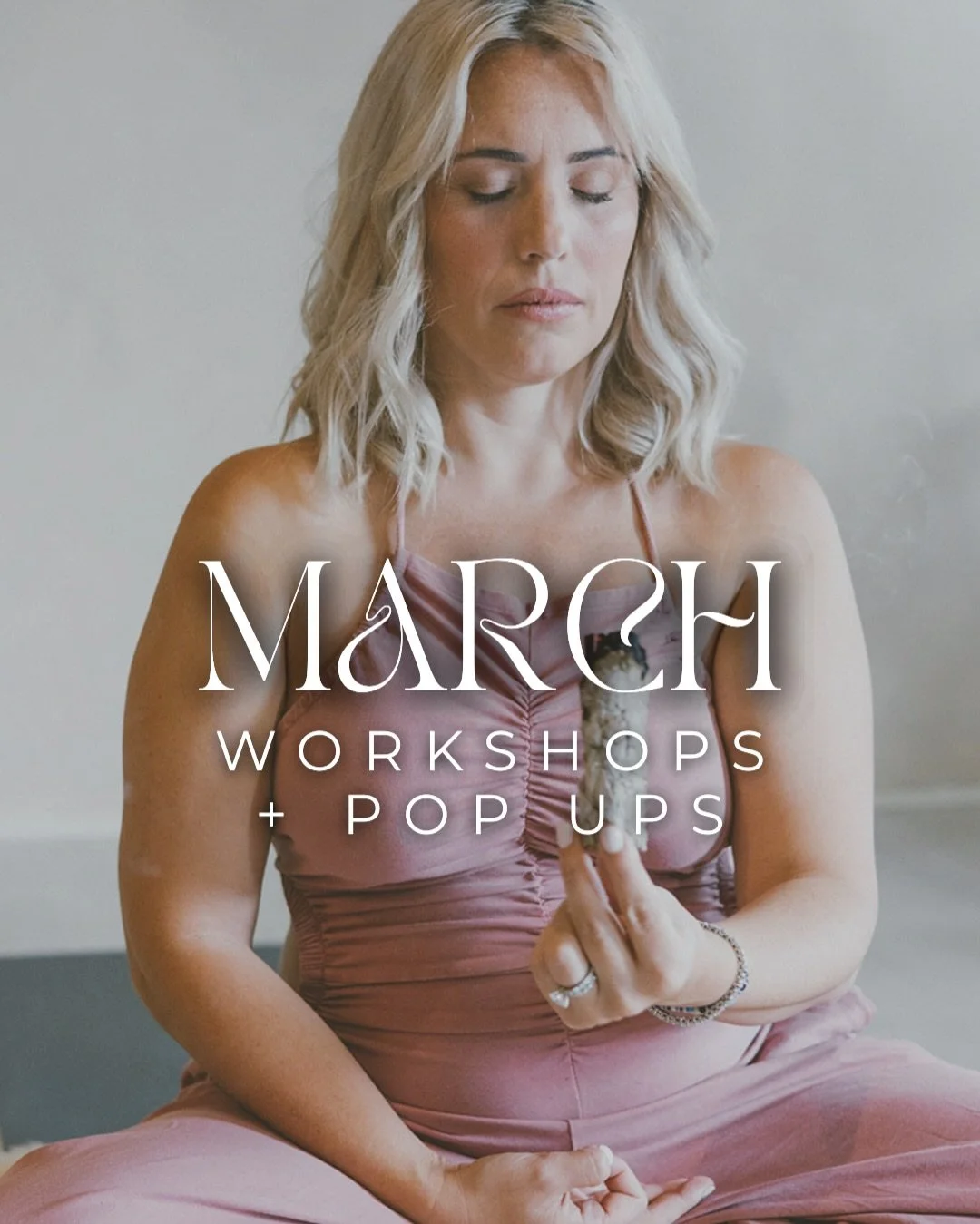 Step into Spring with fresh energy 🌿 March is the perfect time to shake up your routine, explore new practices, and awaken your body and mind. This month&rsquo;s workshops + pop up classes are designed to inspire growth, curiosity, and a little bit 