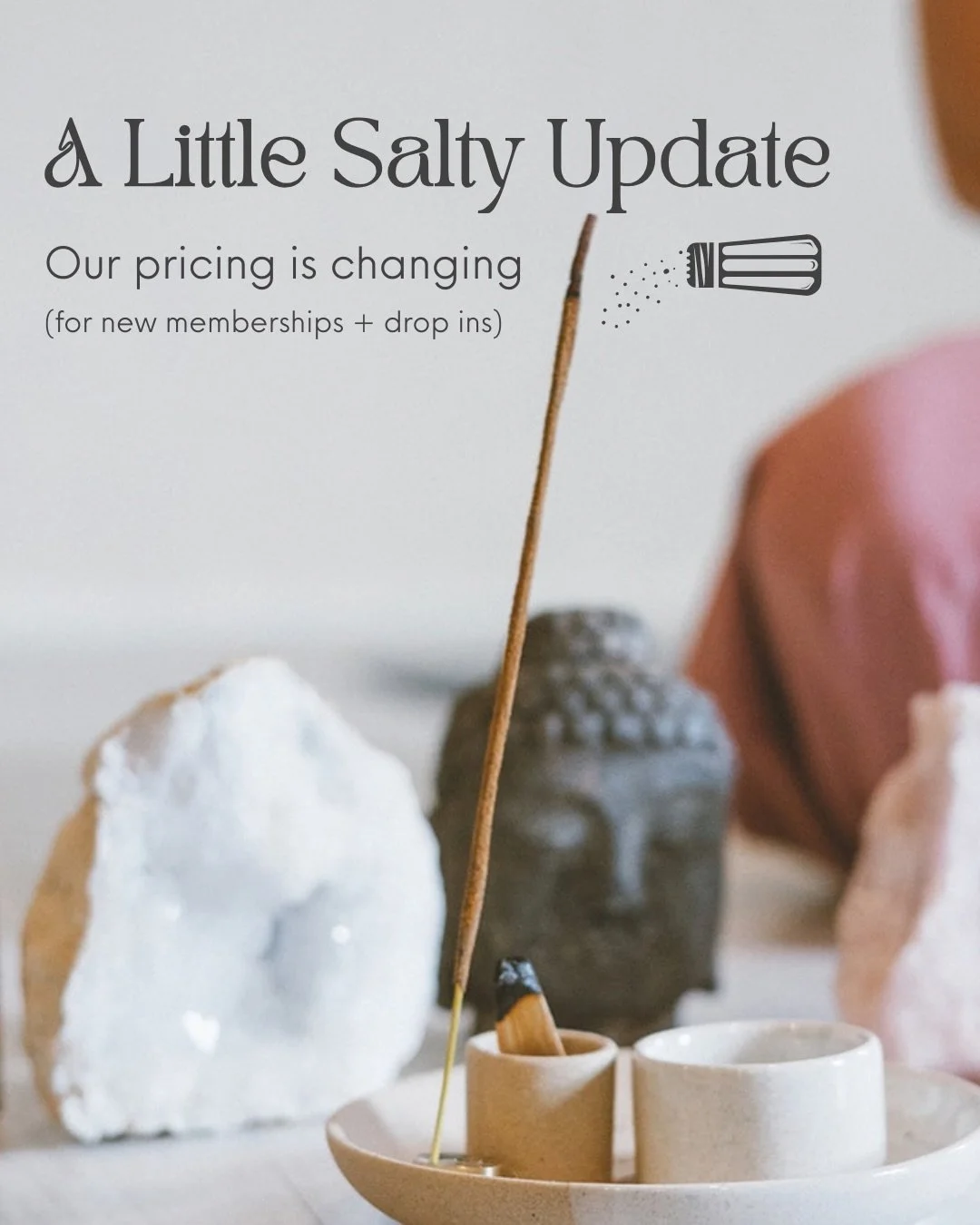 TL;DR: Salty is growing + our membership and drop-in prices are changing 🧂

Already a member? Your price stays put. As long as you keep your membership active, you&rsquo;re locked into your current rate and we love that for you 😌

Not a member yet?