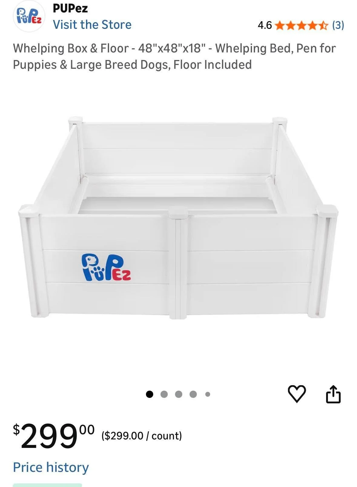 $100 dollars local pickup only 
West Palm Beach area I used this one time with two puppies I had taken in through my rescue last year ￼￼