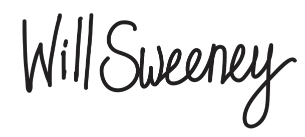 Signature of Will Sweeney in black handwritten script