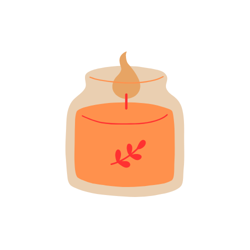 Orange Candle