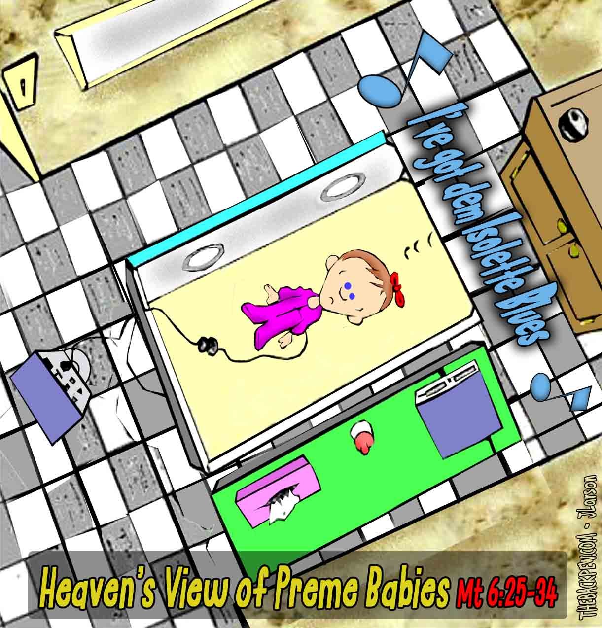 Family Cartoon - Isolette Blues