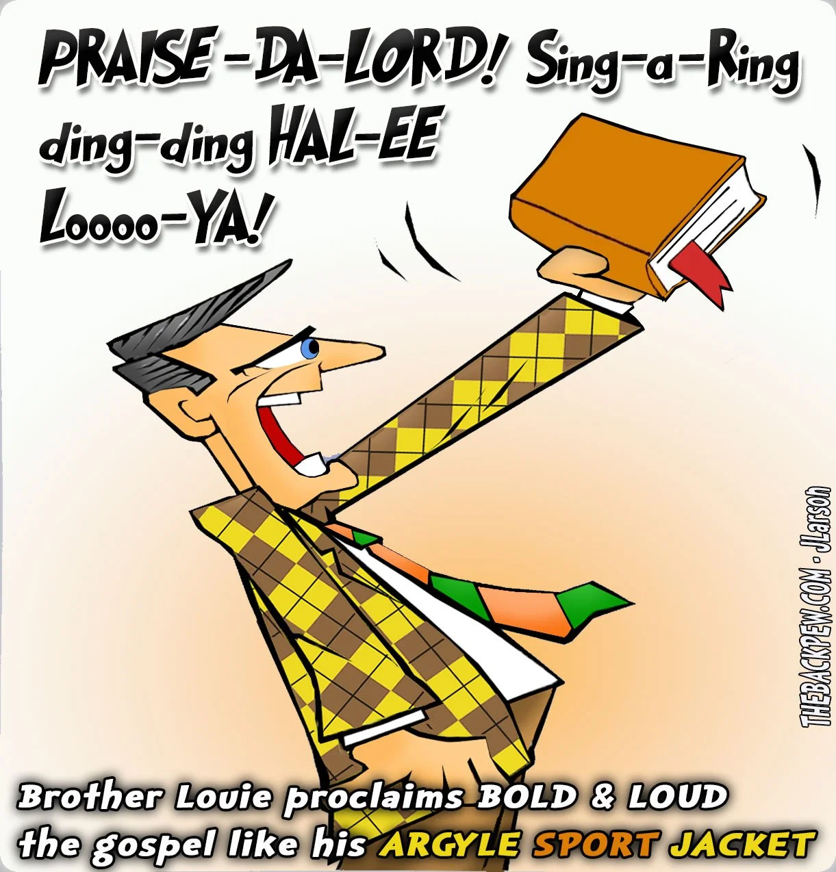 Preacher Cartoons - Bold and Loud
