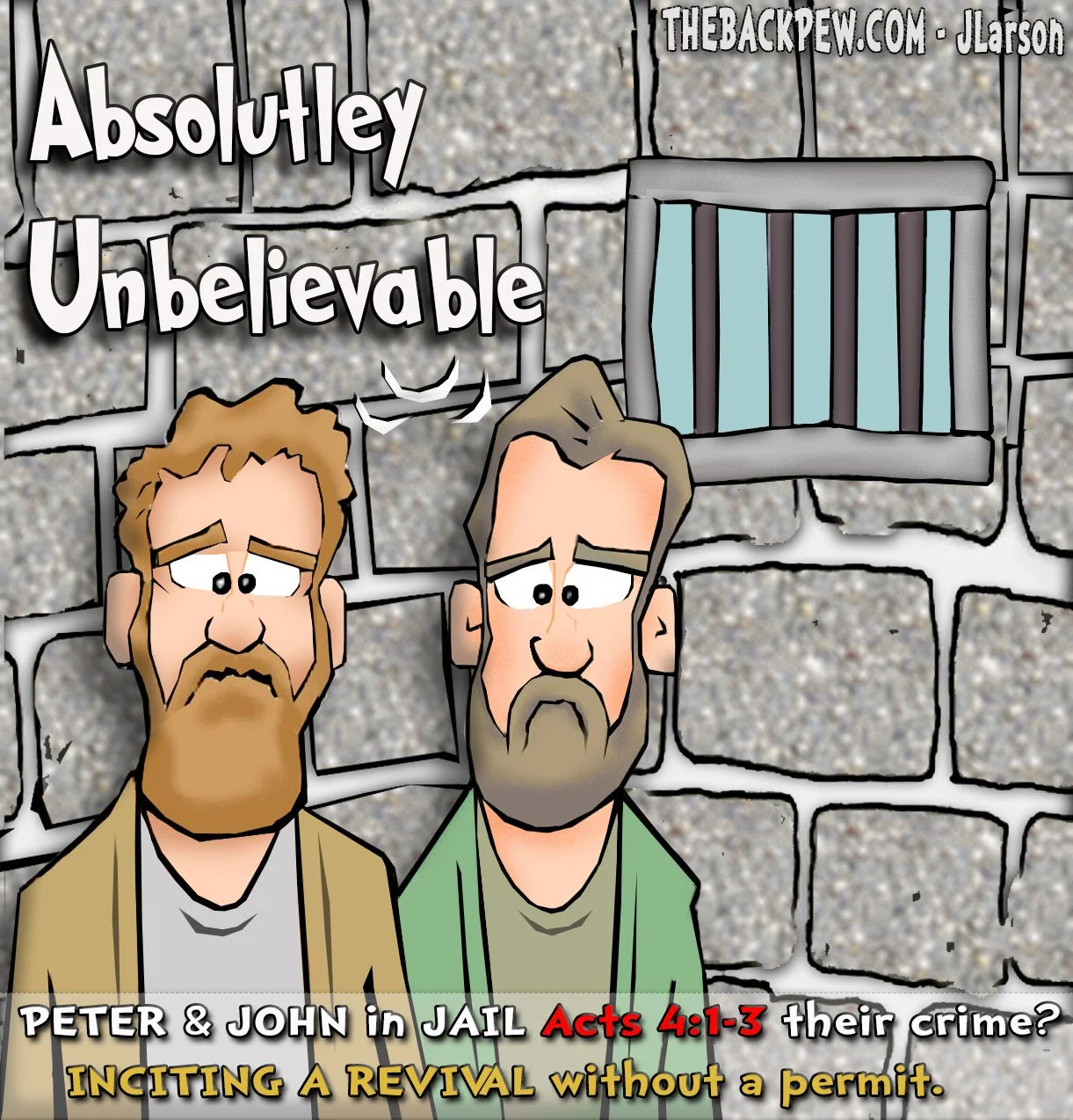 Acts cartoons - the start of the Christian movement