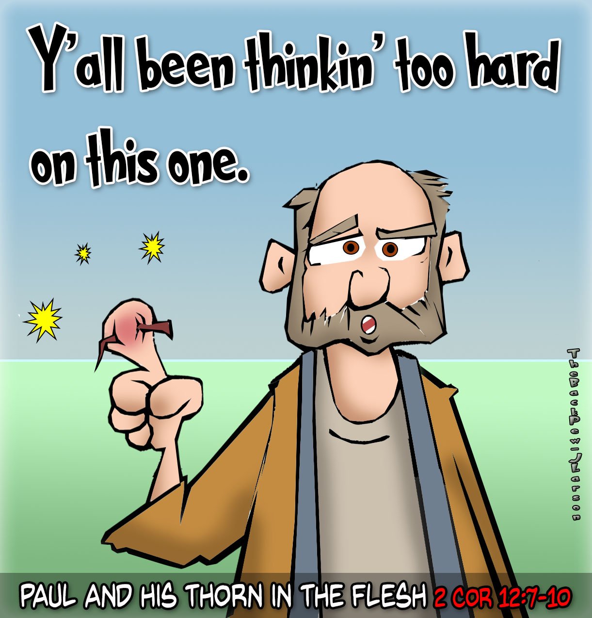 2nd CORINTHIANS Cartoons - Paul's letter — The Back Pew