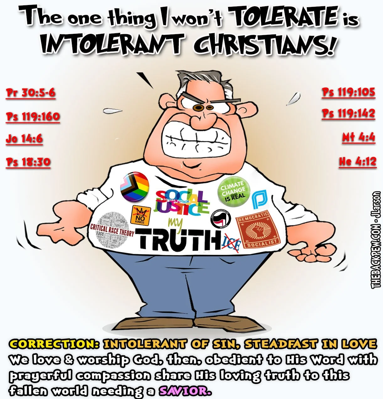 My Intolerant Jesus