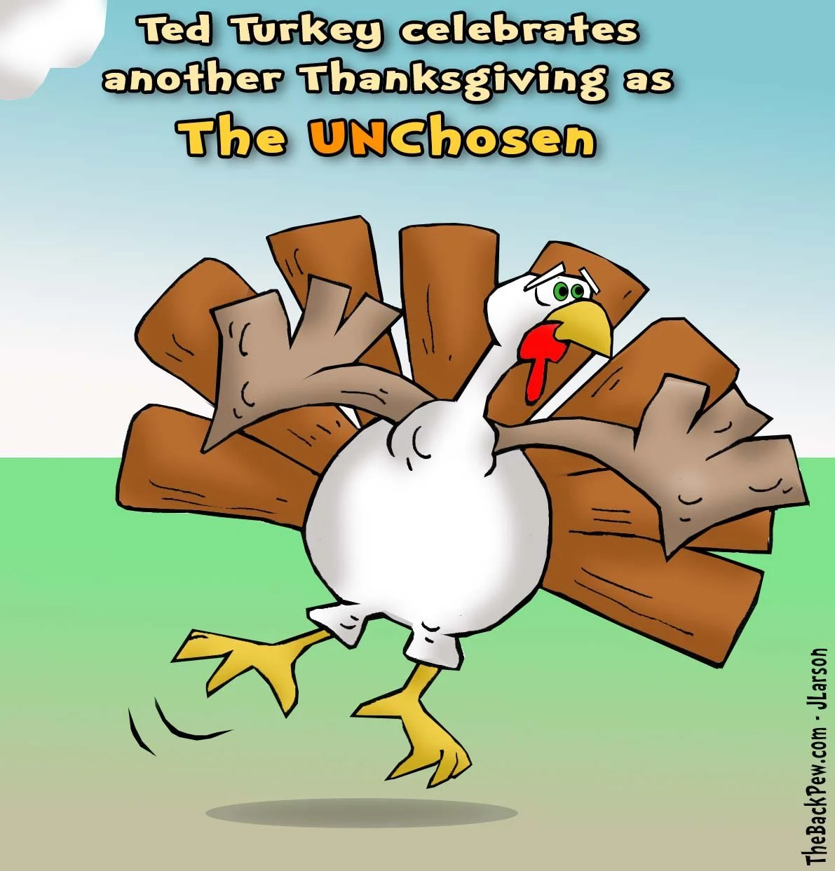 Thanksgiving Cartoons - Free Sampler