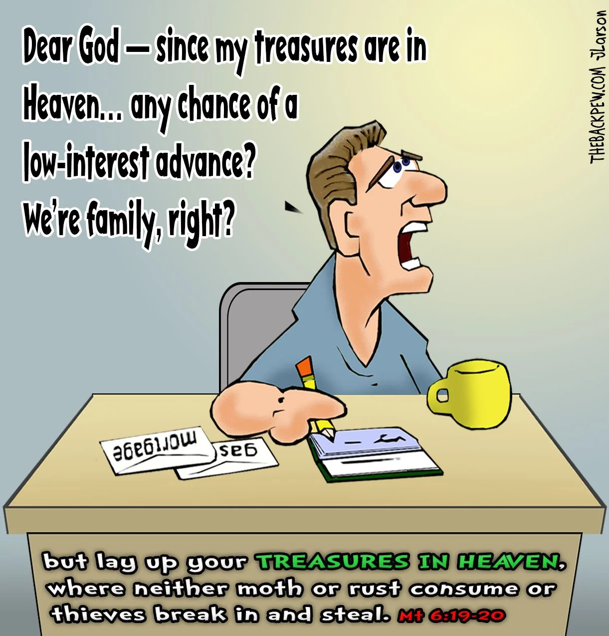 Treasures in Heaven – (Matthew 6:19–20)