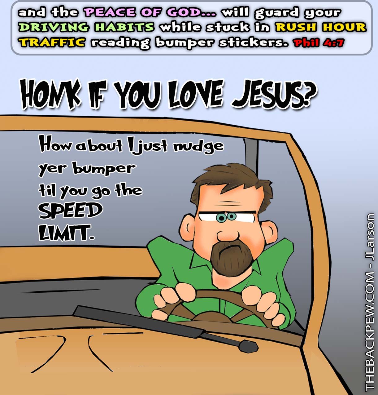 Rush Hour Peace – Philippians 4:7