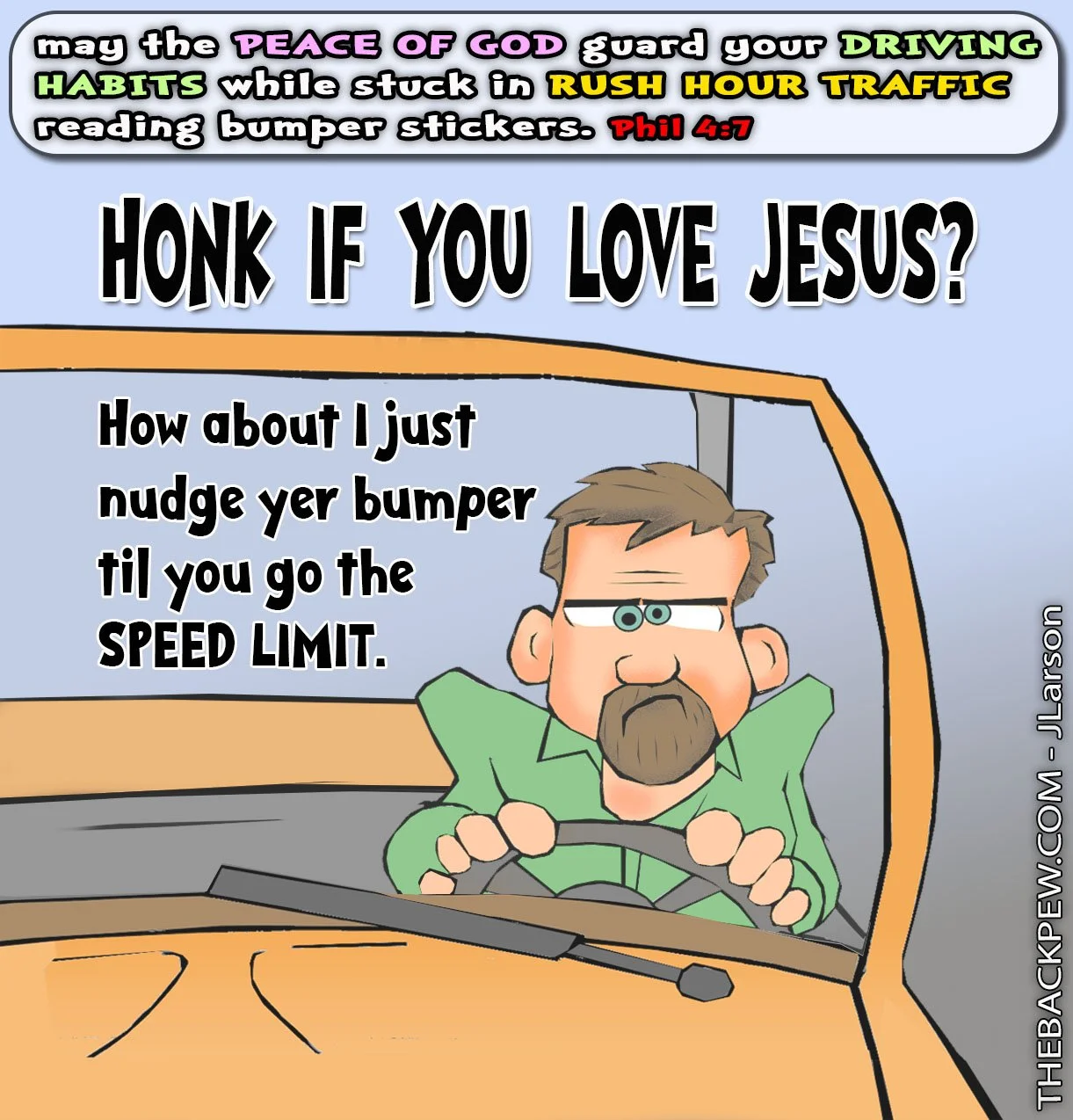 Rush Hour Peace – Philippians 4:7