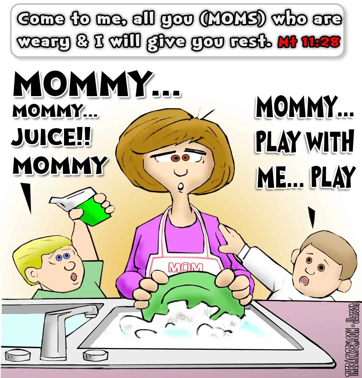 Mommy , Mommy, MOMMY!