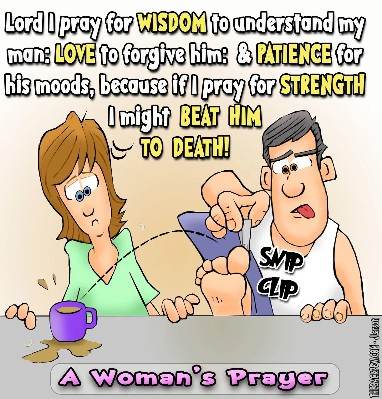 A Woman’s Prayer - simple, elegant and deadly serious