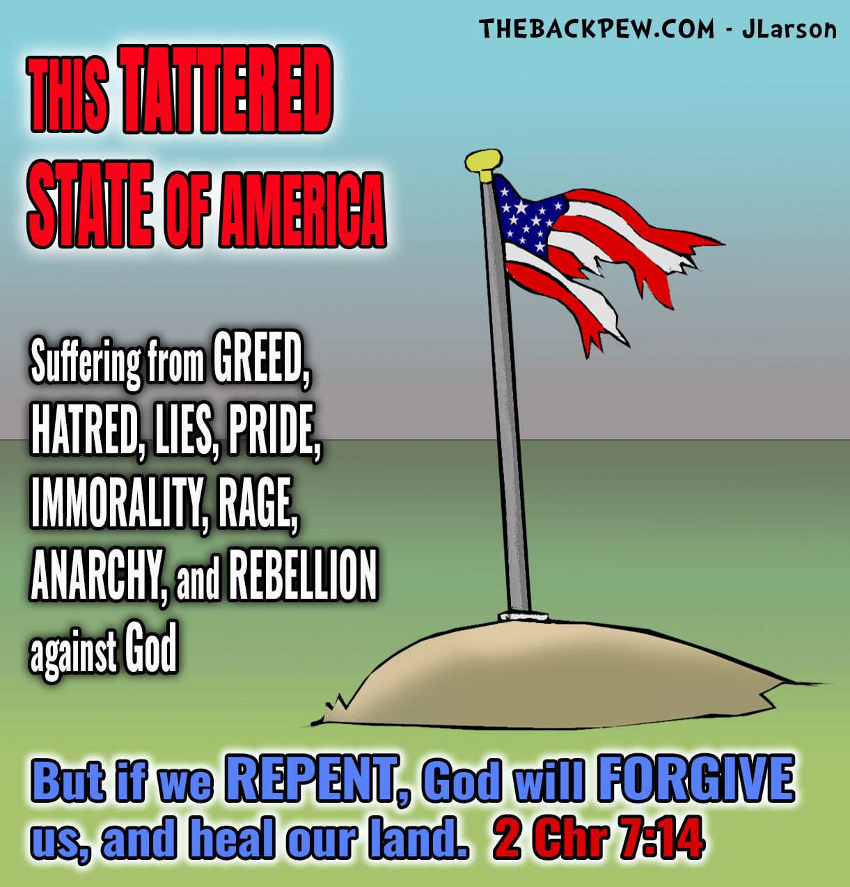 The TATTERED STATE of America