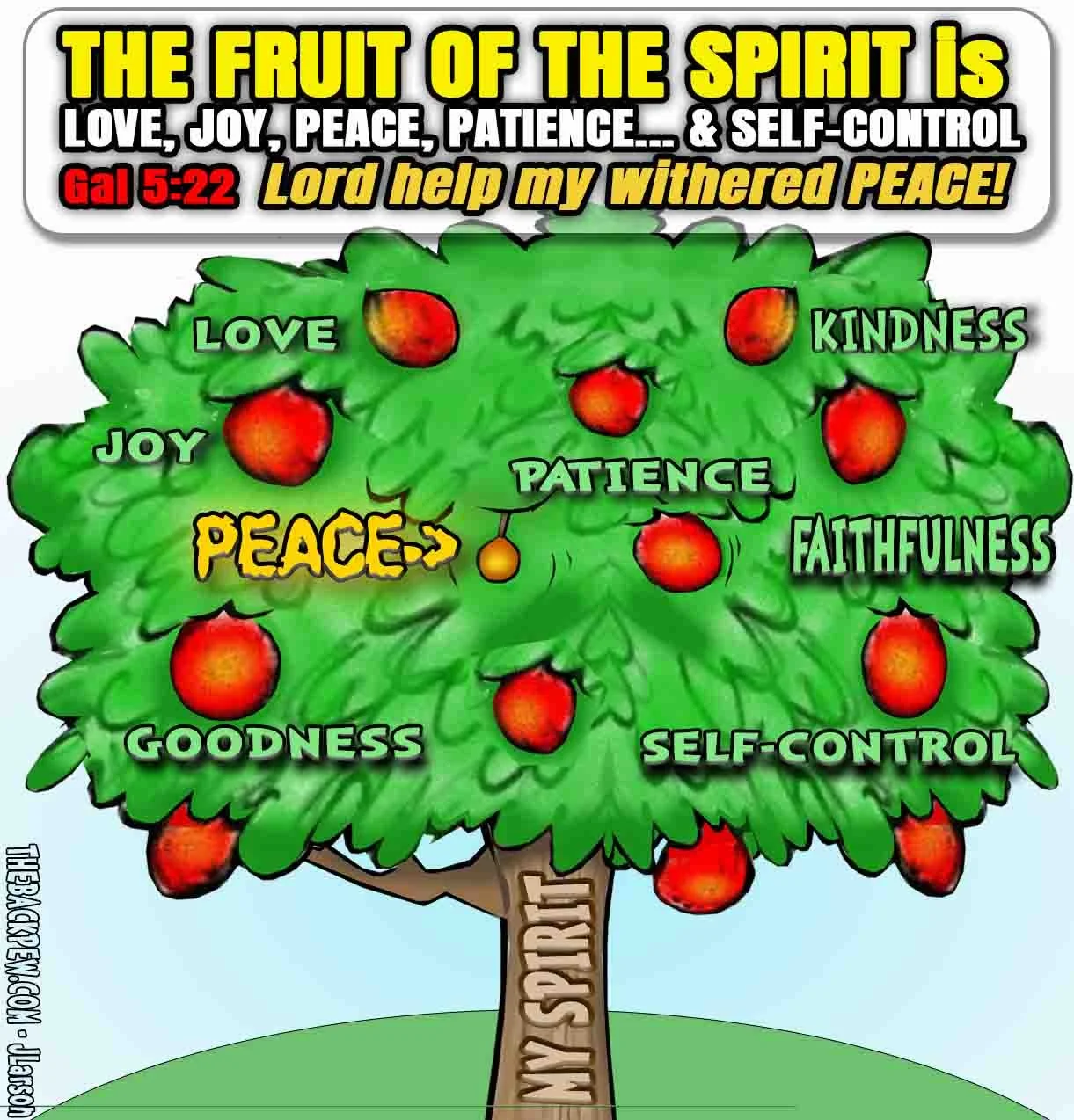 Fruit of the Spirit? Withered Peace