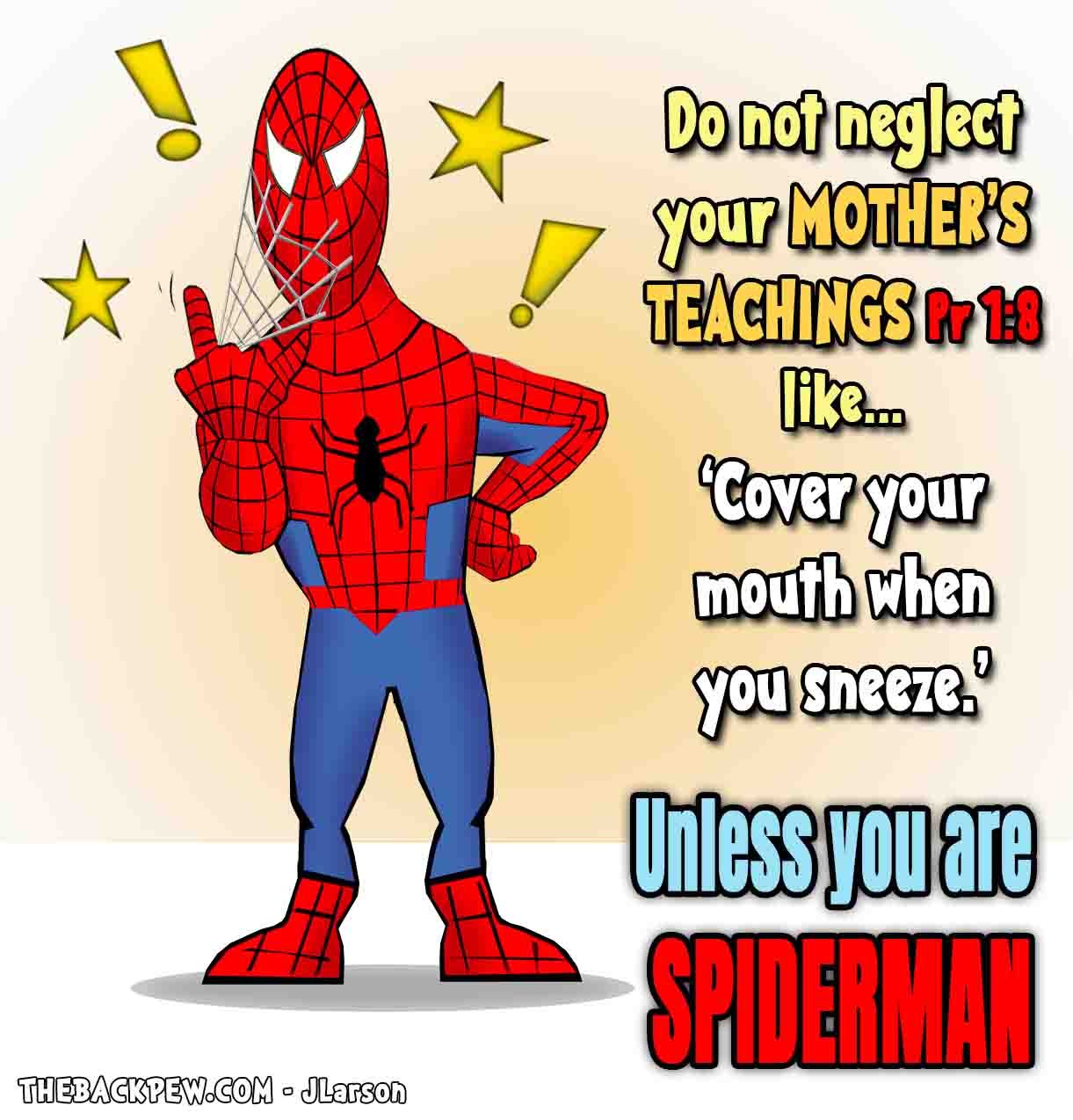 Spiderman Sneeze