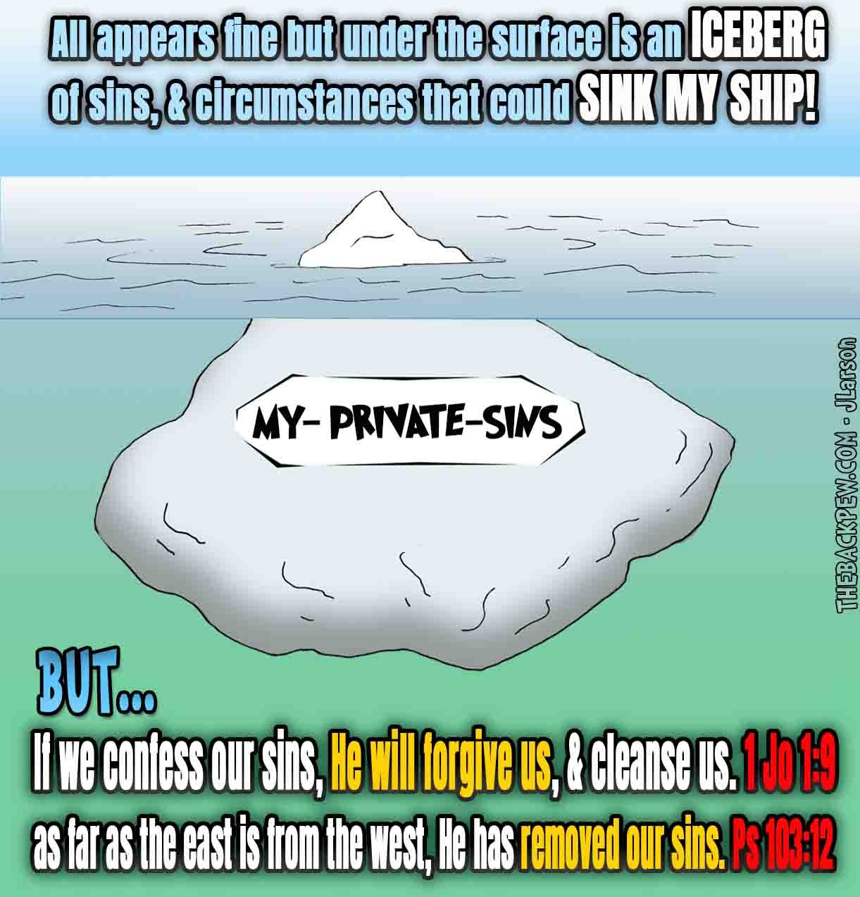 Iceberg of Private Sins