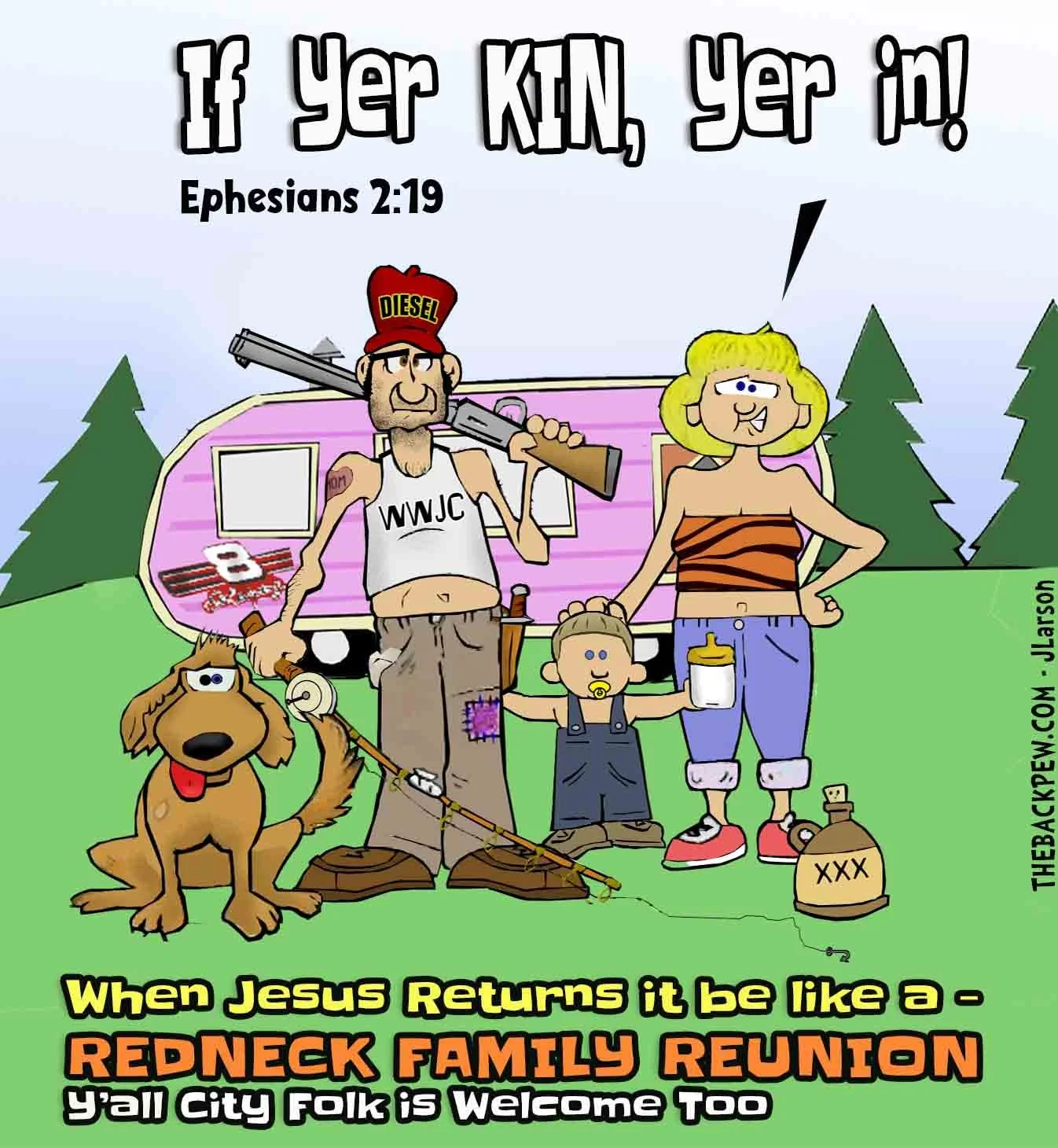 If Yer Kin, Yer In — Ephesians 2:19