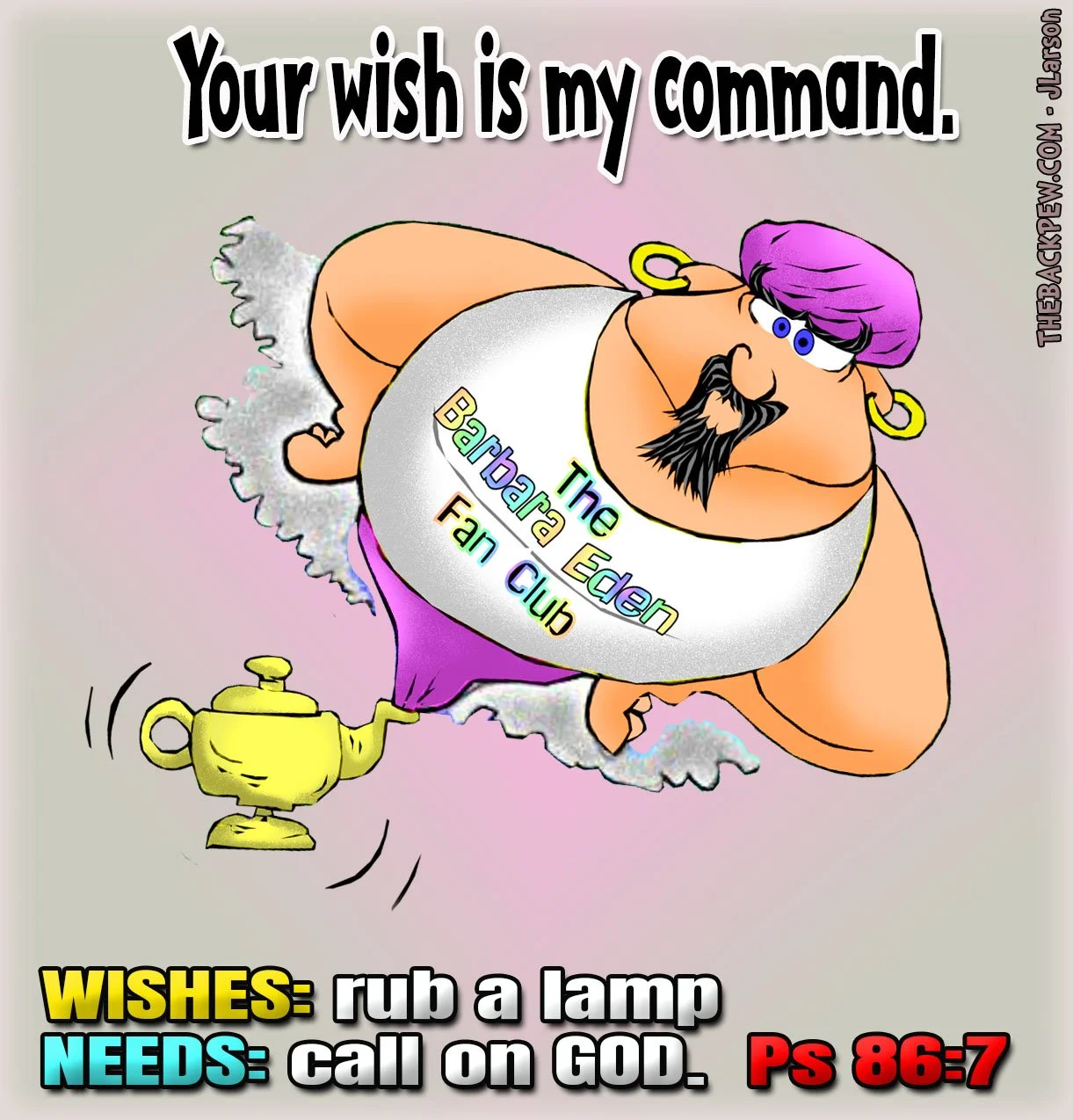 Genie in a Lamp v Prayer