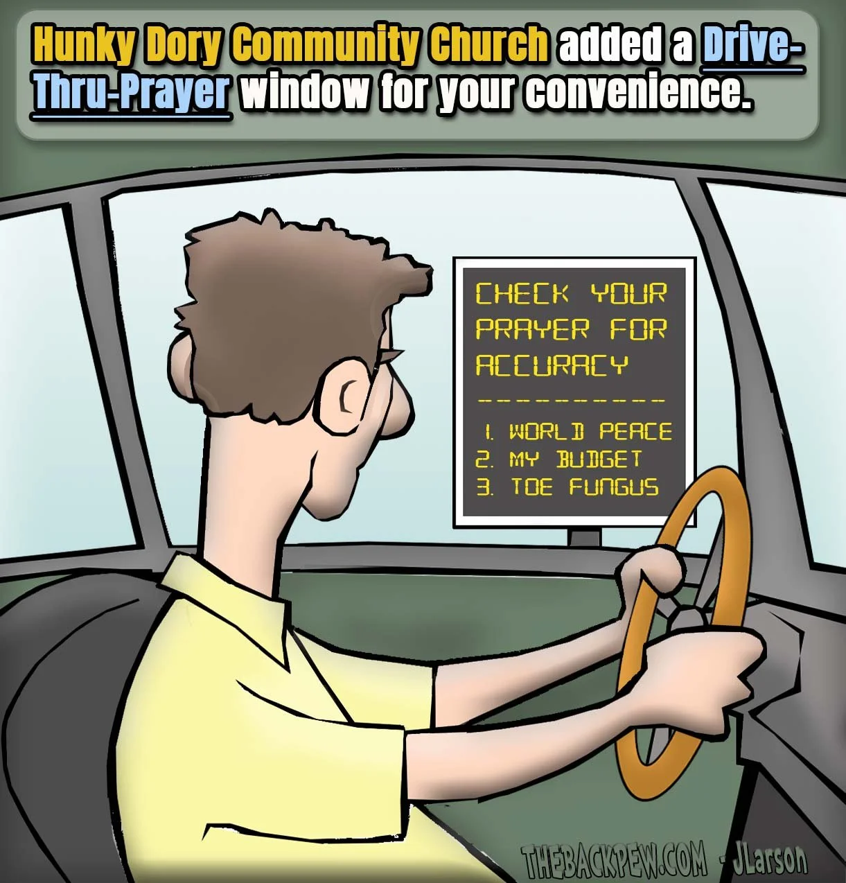 Another 24-Hour Drive-Thru Prayer