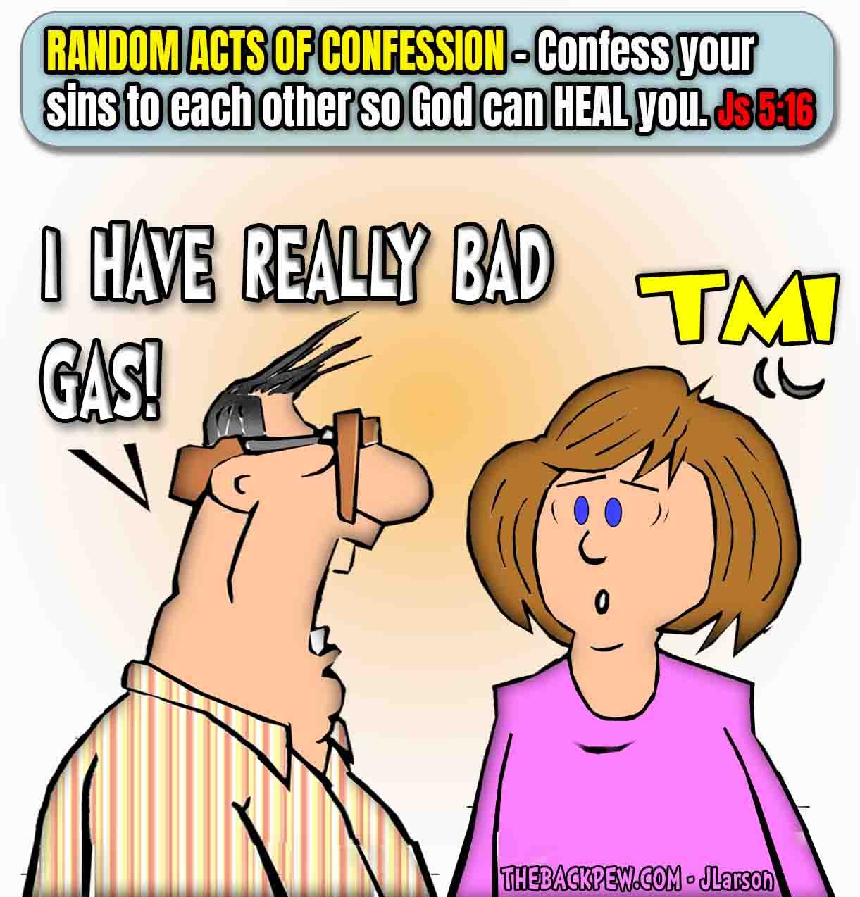 Random Acts of Confession (James 5:16)