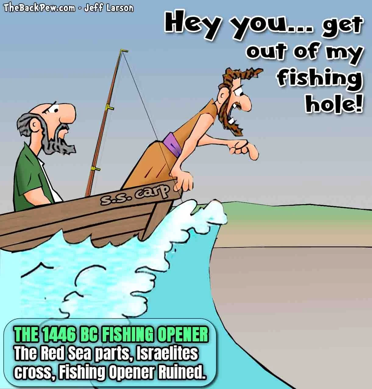 Crossing the Red Sea (Ex 14:29)
