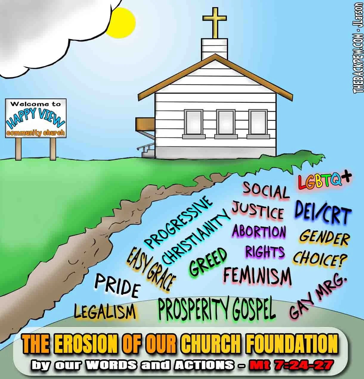 Church Erosion - Matthew 7:24-27