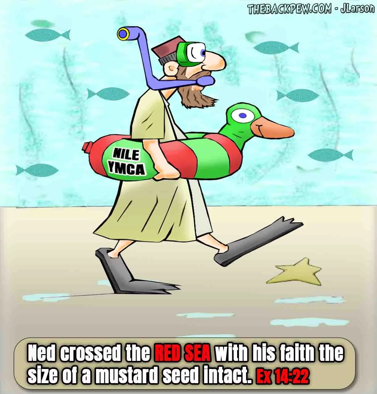 Ned Crosses the Red Sea (Mustard Seed Faith)