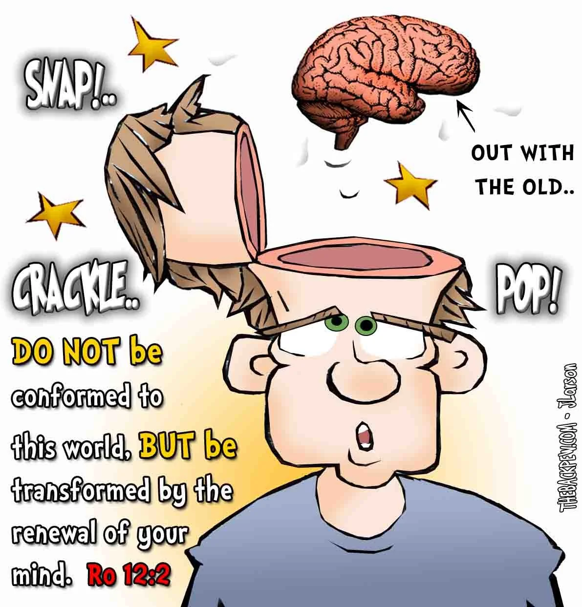 Christian Cartoons on the book of Romans