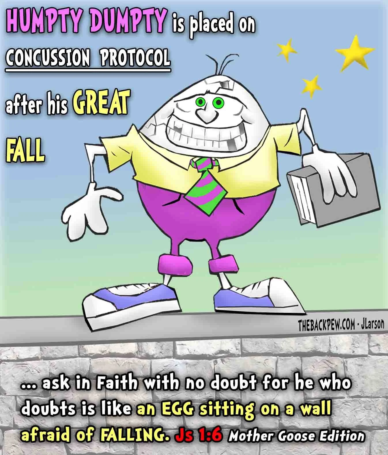 Christian Cartoons - Matters of Faith
