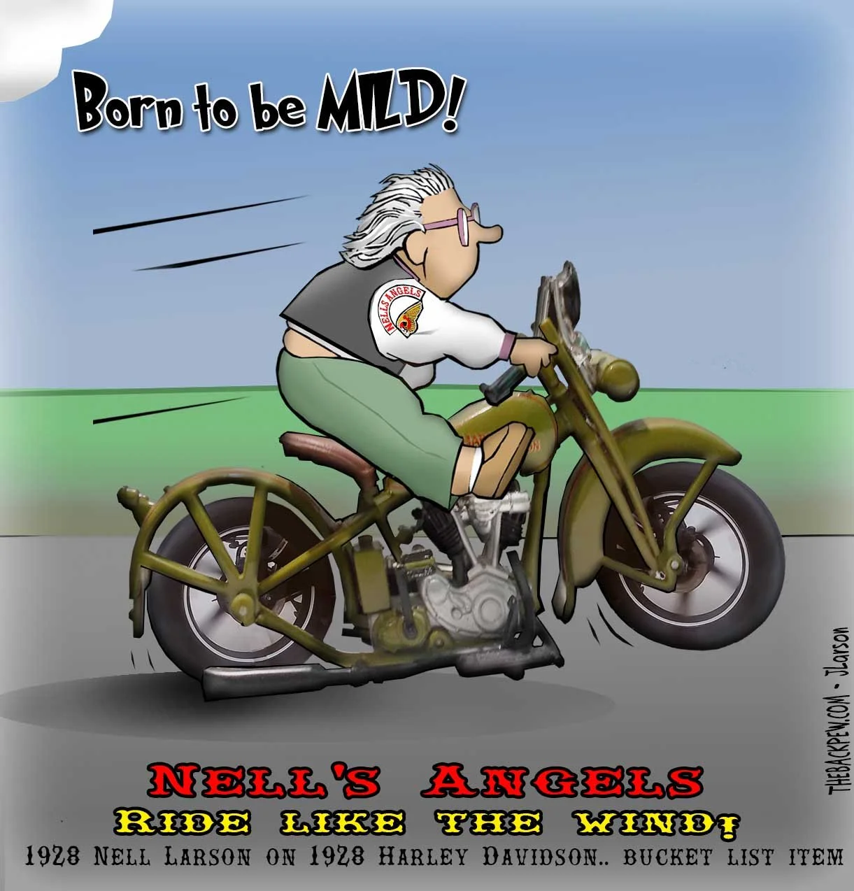 Senior Easy Rider  Senior Citizen, Easy Rider, Motorcycle, funny 