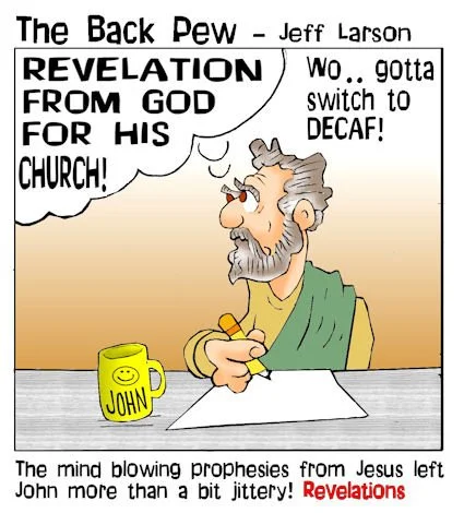 Apostle John , Revelation  Apostle John, Revelation, Patmos, funny 