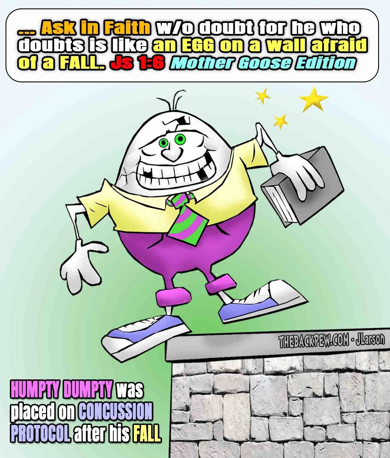 Humpty Dumpty Faith - James 1:6