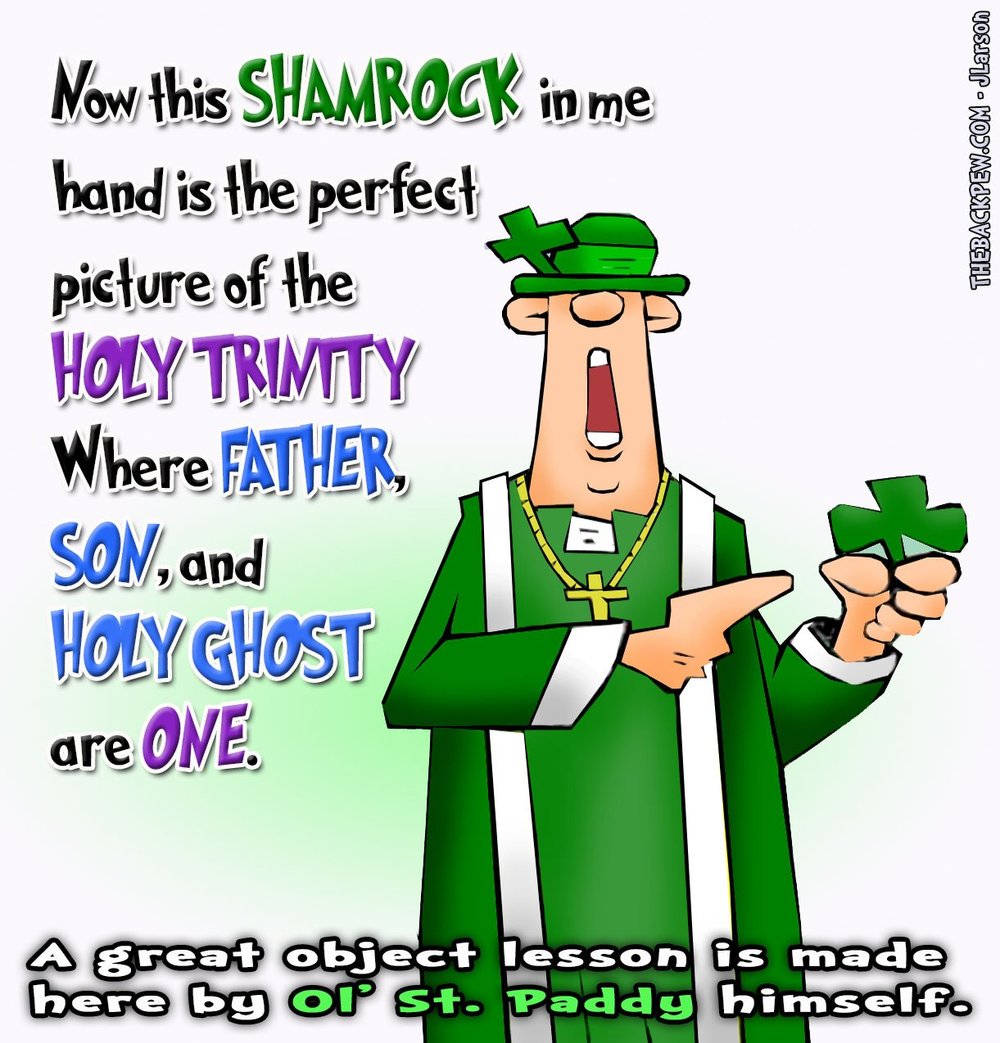 ST PATRICKS DAY cartoons in The Back Pew — The Back Pew