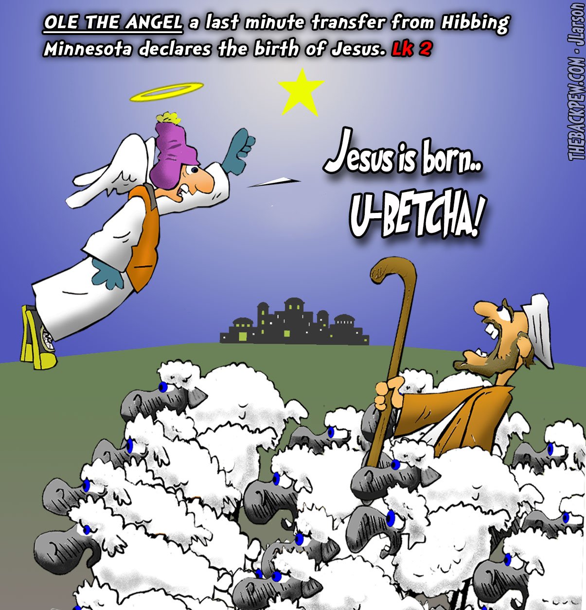 Christmas Cartoons - Angel from up North