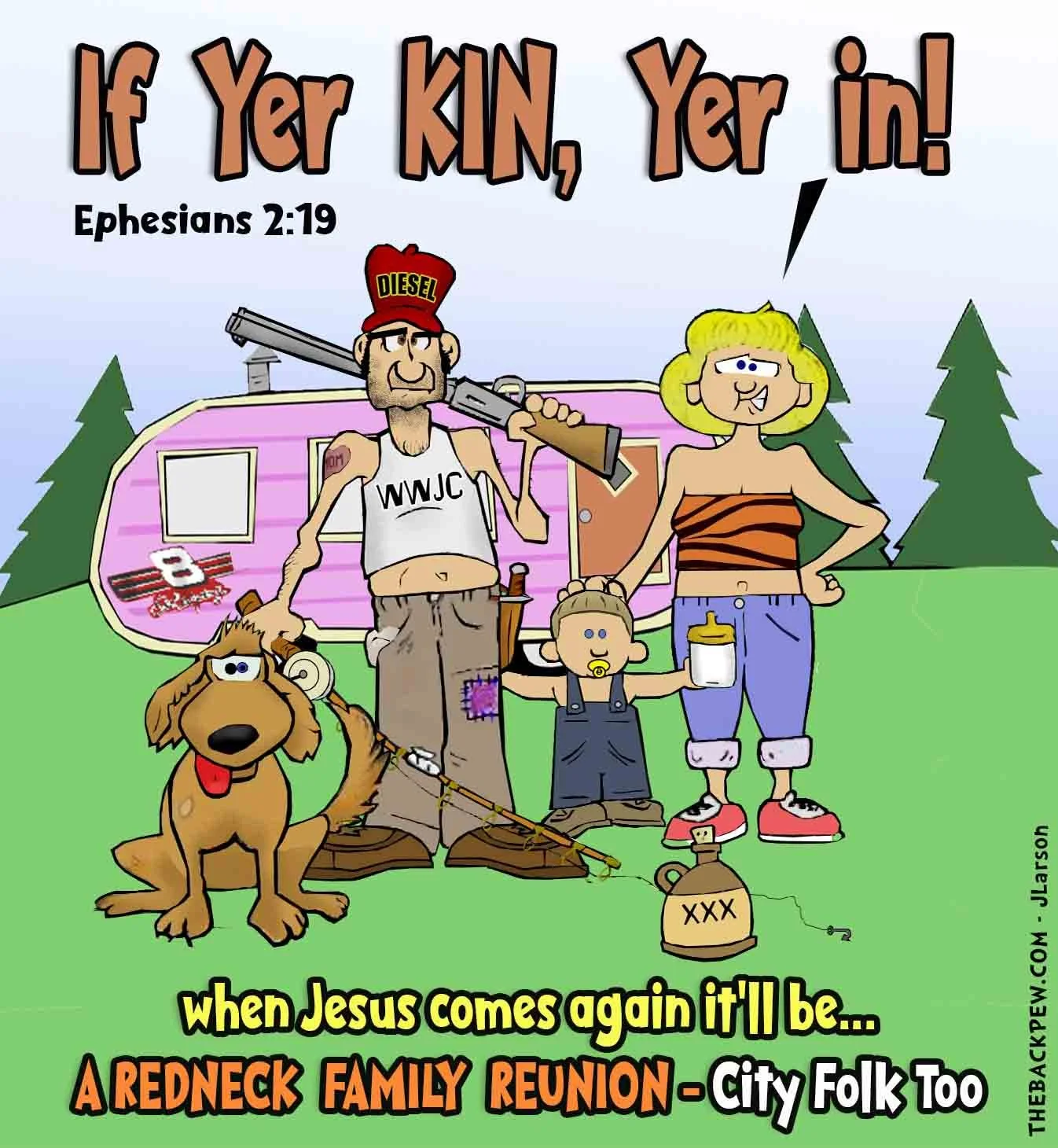 If Yer Kin, Yer In — Ephesians 2:19