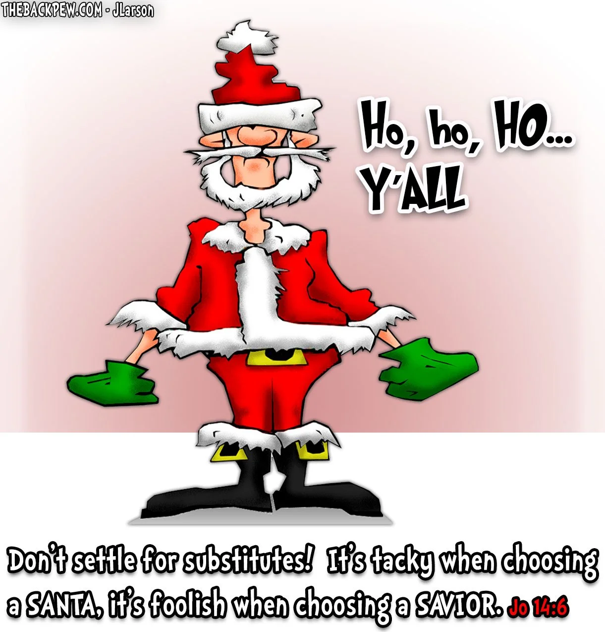 Christmas-cartoons - Bad Santa Substitute
