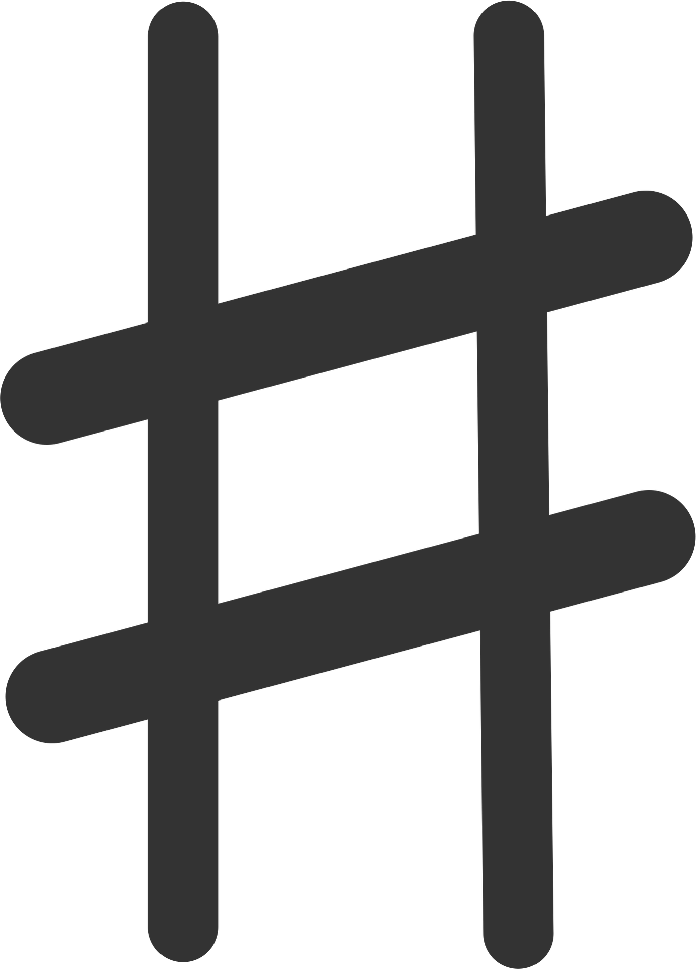 Black wooden fence with horizontal and vertical slats.